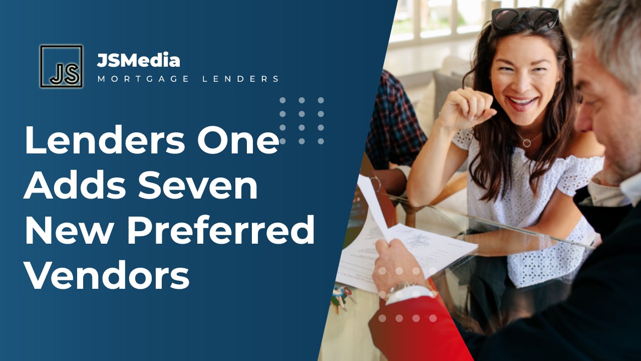 Lenders One Adds Seven New Preferred Vendors