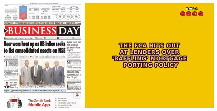 The FCA Hits Out at Lenders Over Baffling Mortgage Porting Policy